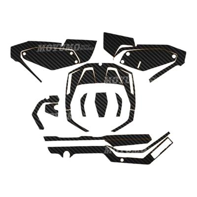 适用春风XO狒狒碳纤维贴纸