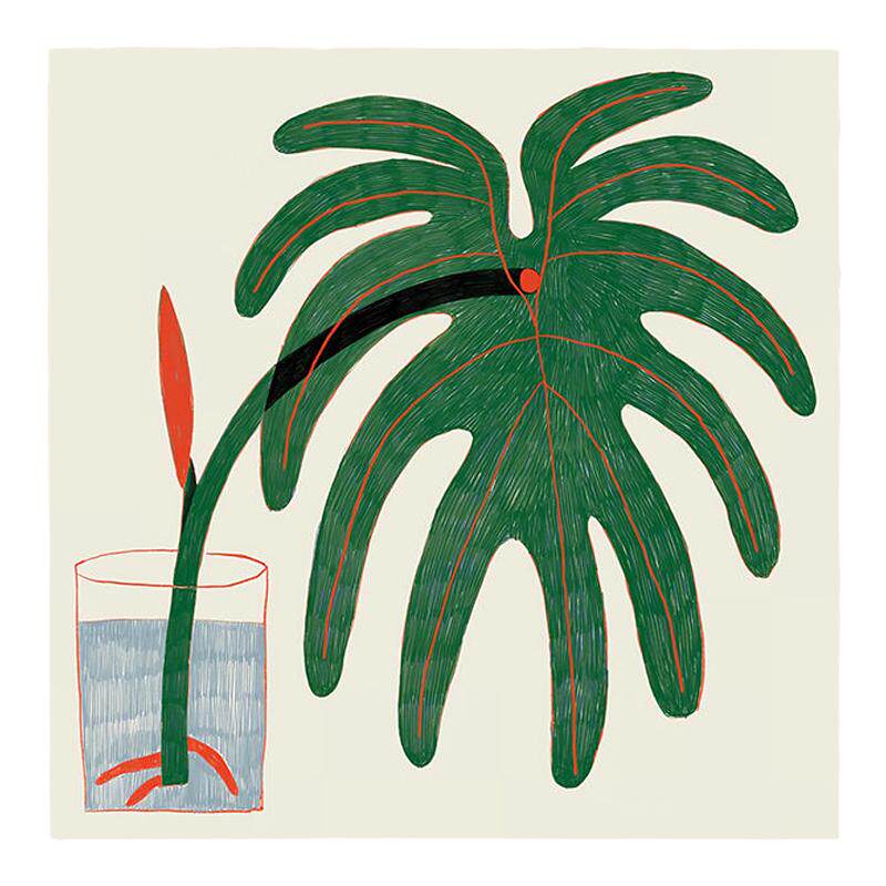 植物装饰画挂画北欧ins风清新