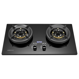燃气灶双灶防干烧定时煤气灶干烧\空烧全自动熄火断气70%热效率