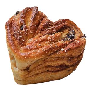 怪兽不厌食【升级版】全麦粗粮肉桂卷手工软欧包0添加蔗糖早餐包