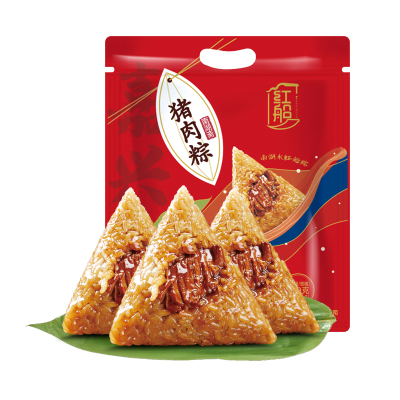 嘉兴特产红船鲜肉粽3只