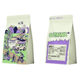 【低酸深烘】Outman印度尼西亚曼特宁林东之金意式咖啡豆227克