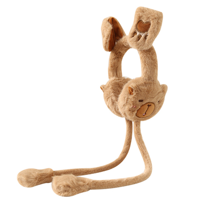 卡皮巴拉儿童耳罩保暖防寒耳捂套