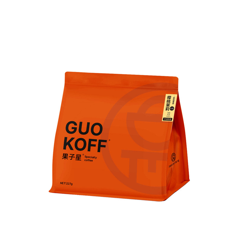 GUOKOFF果子星耶加雪菲SOE意式浅中烘焙埃塞俄比亚手冲咖啡豆 /粉
