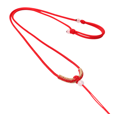 金泉华金刚结吊坠绳子手工编织项链绳挂件配绳男女可调节吊坠挂绳