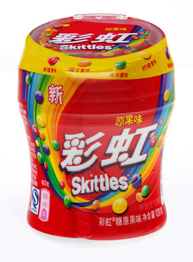 大瓶装SKITTLES/彩虹彩虹糖
