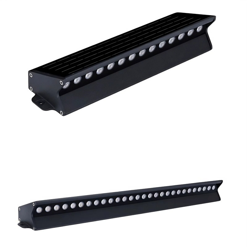 太阳能感应长条壁灯庭院洗墙灯