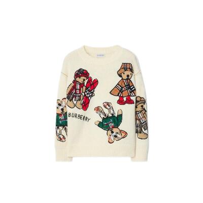 羊毛混纺针织衫BURBERRY