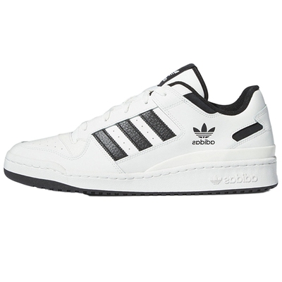 Adidas阿迪达斯三叶草男鞋女鞋FORUM LOW休闲运动鞋黑白复古板鞋