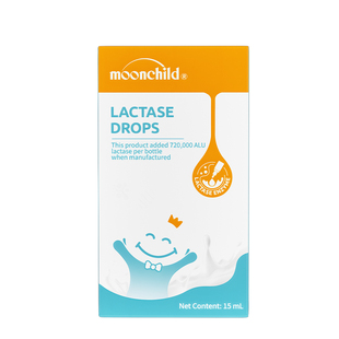 育儿专家推荐Moonchild月宝酸性乳糖酶乳糖不耐受滴剂进口奶伴侣