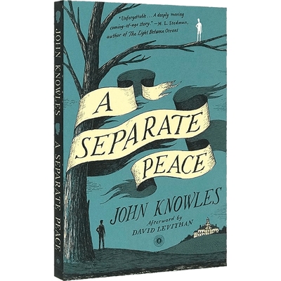 独自和解 英文原版青春小说 A Separate Peace 一个人的和平 全英文版进口英语书籍 另一种和平 电影原著 可搭麦田里的守望者正版