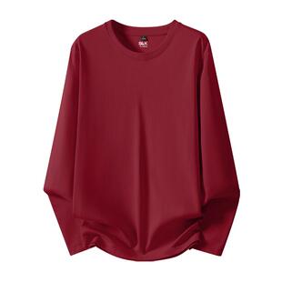 班尼路S&K系列打底衫男款纯棉长袖t恤男保暖秋衣男士内搭上衣LF