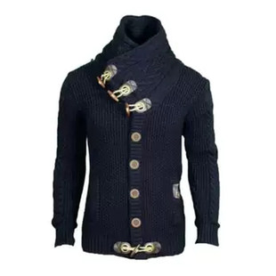 Men Knitted Jacket Cardigan Winter Casual Sweaters Jumper
