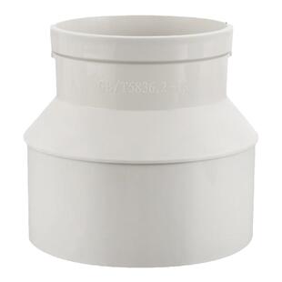 PVC管变径大小头50/75/110排水管内插接头转接下水管配件偏心直接