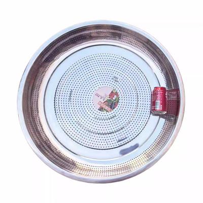 一体特厚不锈钢带孔盘