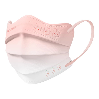 儿童口罩8到12岁一次性10到15女孩3到6学生上学专用独立包装大童