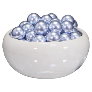 斯迪鹿蓝玫瑰diy仿天然珍珠散珠半孔DIY手工饰品配件材料装饰串珠