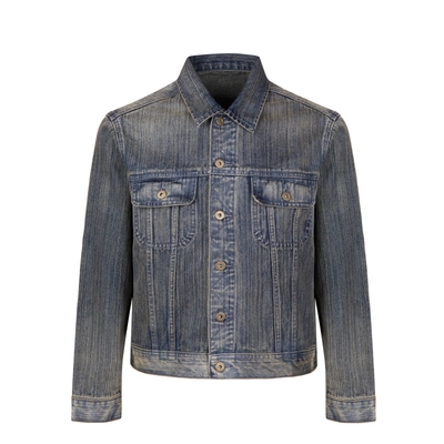 VLABMADE竹节纹理type3牛仔夹克