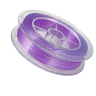 0.8mm粗扁丝弹力线 13色耐磨手串绳 水晶串珠手链穿珠子文玩线绳