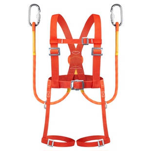 半身全身五点式安全带保险带腰带双钩户外耐磨高空作业安全绳套装
