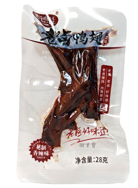 麦德佳老卤鸭翅香辣味28克20包