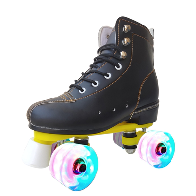 连非恋双排溜冰鞋防滑耐磨