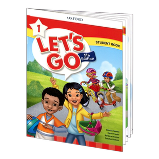 【自营】牛津好易学英语letsgo教材第五版牛津少儿英语新版123456级别6-12岁小学少儿英语教材培训课外辅导教材let's go第五版