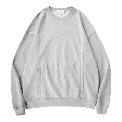 拉链薄款圆领卫衣圆领卫衣