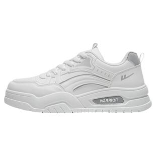 回力男鞋小白鞋2026春季新款百搭皮面男士休闲运动鞋子厚底板鞋男