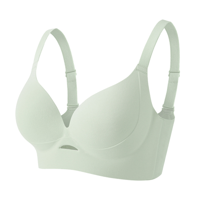 大码调整型内衣女大胸显小聚拢