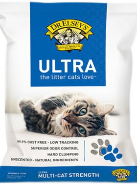 40磅膨润土猫砂埃尔西博士
