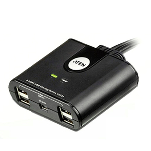 ATEN/宏正 US224 2端口USB2.0打印机共享分享器 键鼠切换器