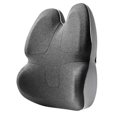 PPW办公记忆棉护腰靠垫座椅腰垫