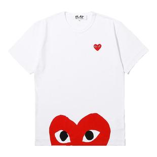 IT COMME des GARÇONS PLAY男装短袖T恤2019秋季新品爱心印花03