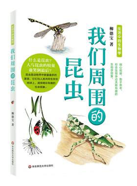 【11-14岁】我们周围的昆虫 生活中的生物学丛书 少年儿童科普读物 认识自然 正版 华东师范大学出版社