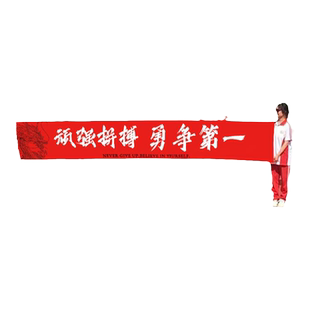 校运动会条横幅定制加油标语口号初中生入场创意开幕式氛围道具kt
