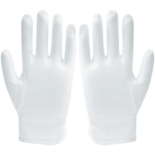 无尘布白手套防静电精密仪器装机车间工作专用款舒适透气不掉毛屑