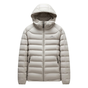 【加厚高充绒】鸭鸭2026新款排骨羽绒服男女短款冬季情侣轻薄外套