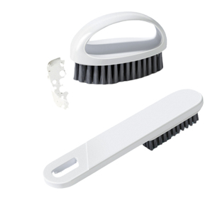 五月花鞋刷子衣物刷洗鞋神器家用多功能长柄清洁刷工具不伤鞋套装