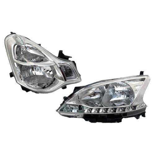 适用于日产轩逸大灯总成LED原装06-19款左右汽车经典款车灯前大灯