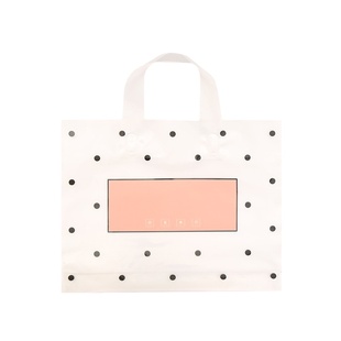 加厚透明手提袋购物女生服装店塑料袋女装化妆礼品包装袋子可定制