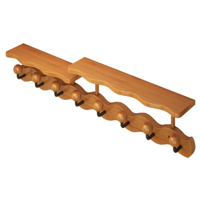 挂衣架入户门墙上壁挂打孔上墙卧室创意玄关实木钢琴键挂衣钩墙面