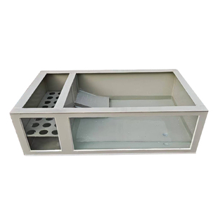 PP无毒食品级塑料板一面超高清可视玻璃繁殖蛋龟种龟缸仿生态龟箱