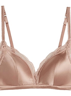 Intimissimi桑蚕丝无钢圈文胸女