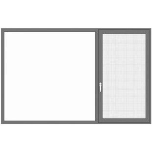 门联窗一门两用双飞翼可当门可当窗内开内倒窗外开门外开窗定制门