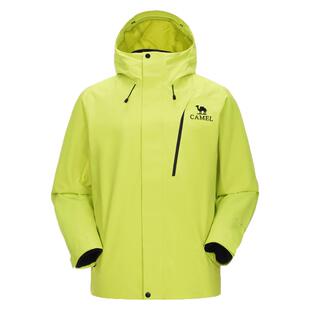 骆驼追风者女装冲锋衣三合一2025秋冬新款防风防水可拆卸休闲外套