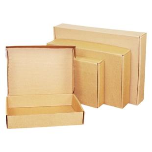 飞机盒长方形扁平手机壳特硬快递打包纸箱子衣服内衣包装礼盒定制