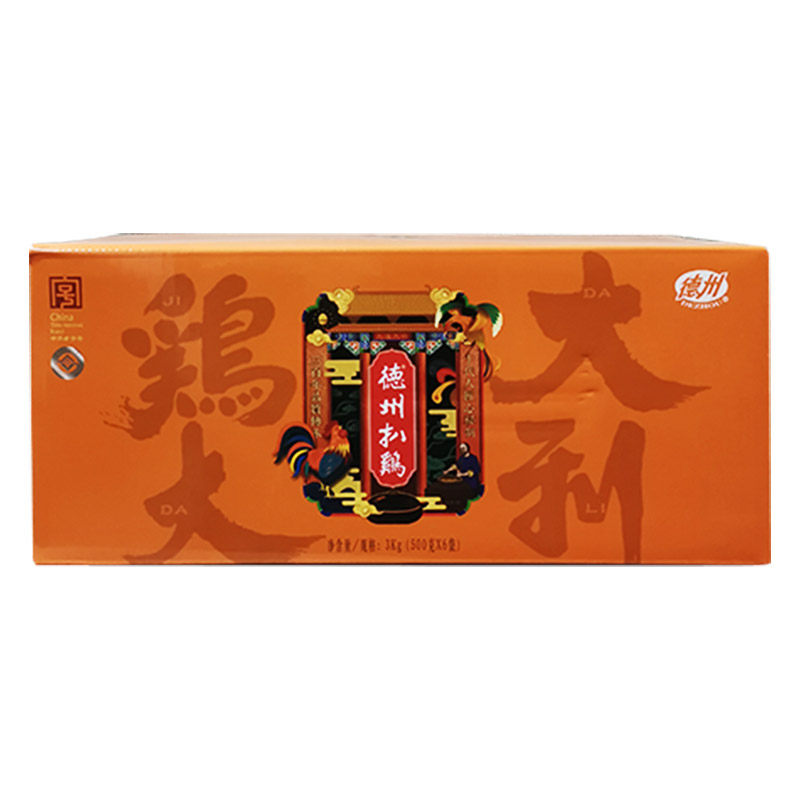 德州扒鸡老字号正宗500g*6只