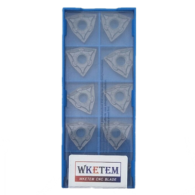 连续车削WKETEM数控刀片WNMG080404/080408-BF桃形不锈钢精车刀粒