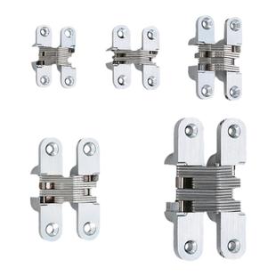 lamp蓝普家具小柜门隐形铰链十字铰链隐藏铰链暗藏合页暗门铰链R